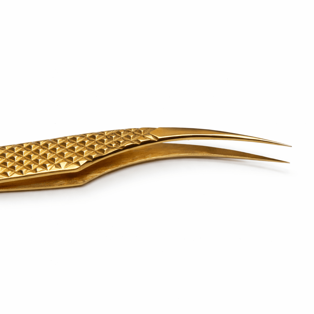 Golden Isolate tweezer - long tip - Maxi Lashes