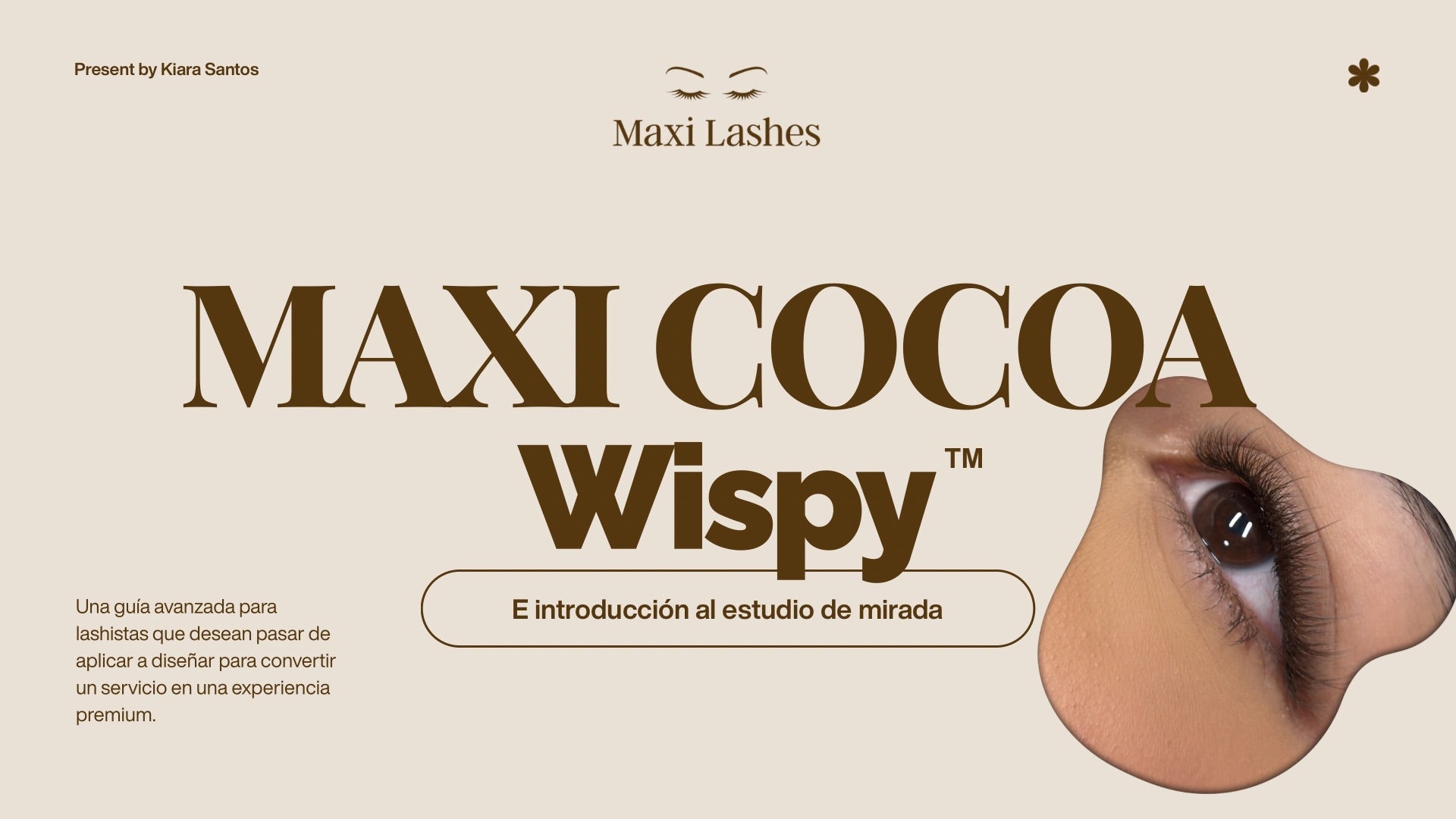 Maxi Cocoa Wispy™ | Masterclass Digital - Maxi Lashes