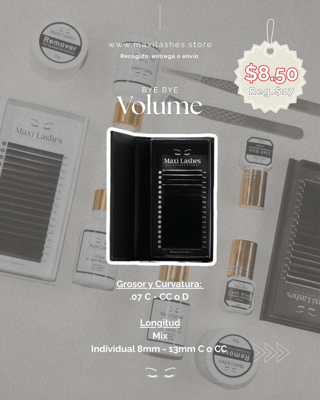 Volumen Ruso (.07 EASY FAN) l Lash extensions